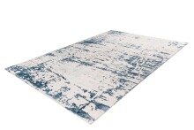 Teppich >Ilena< in Blau, 100% Polyester - 170x120cm (LxB)