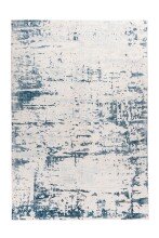 Teppich >Ilena< in Blau, 100% Polyester - 150x80cm...