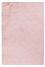 Teppich >Imala< in Rosa, 100% Polyester - 150x80cm...