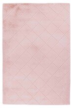 Teppich >Imala< in Rosa, 100% Polyester - 150x80cm...