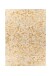 Teppich >Lavin< in Gold, 100% Leder - 230x160cm (LxB)