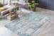 Teppich >Perry< in Blau, 75% Baumwolle / 25% Polyester - 150x80cm (LxB)