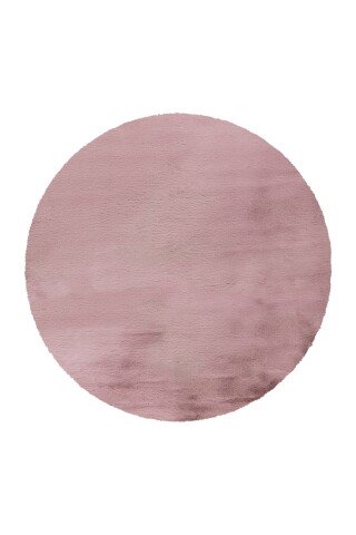 Teppich >Rabbit< in Lila, 100% Polyester - 160x160cm (LxB)