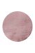 Teppich >Rabbit< in Lila, 100% Polyester - 160x160cm (LxB)