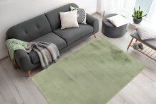 Teppich >Rabbit< in Mint, 100% Polyester - 230x160cm (LxB)