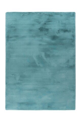 Teppich >Rabbit< in Türkis, 100% Polyester - 280x180cm (LxB)