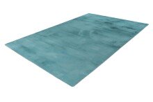 Teppich >Rabbit< in Türkis, 100% Polyester - 280x180cm (LxB)