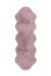 Teppich >Rabbit Double< in Lila, 100% Polyester - 180x60cm (LxB)