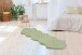 Teppich >Rabbit Double< in Mint, 100% Polyester - 180x60cm (LxB)