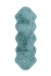 Teppich >Rabbit Double< in Türkis, 100% Polyester - 180x60cm (LxB)