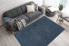Teppich >Rabbit Prime< in Blau, 100% Polyester - 150x80cm (LxB)