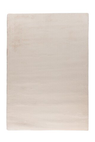 Teppich >Rabbit Prime< in Elfenbein, 100% Polyester - 150x80cm (LxB)