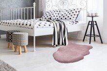 Teppich >Rabbit Sheepskin< in Lila, 100% Polyester...