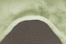 Teppich >Rabbit Sheepskin< in Mint, 100% Polyester - 90x60cm (LxB)