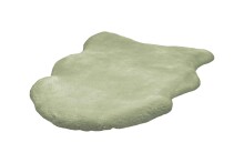 Teppich >Rabbit Sheepskin< in Mint, 100% Polyester - 90x60cm (LxB)