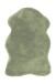 Teppich >Rabbit Sheepskin< in Mint, 100% Polyester - 90x60cm (LxB)