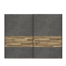 Schwebetürenschrank >RICCIANO< 3 Böden, 3...