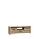 TV-Schrank >SAN CAYETANO< 2 Türen, 1 Schub, 1 Fach, Mauvella Eiche - 161,4x54,1x42,2cm (B/H/T)