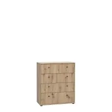 Kommode >TEMPRA2< 4 Schubladen, Artisan Eiche Dekor...