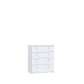Kommode >TEMPRA 2< 4 Schubladen, weiss - 73,7x85,5x34,8cm (B/H/T)