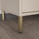Sideboard >SALVATRICE< 3 Türen, 3 Schübe, in sand - 168,4x89,6x41,5cm (B/H/T)