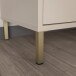 Sideboard >SALVATRICE< 3 Türen, 3 Schübe, in sand - 168,4x89,6x41,5cm (B/H/T)