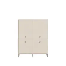 Highboard >SALVATRICE< 4 Türen, 8 Fächer,...