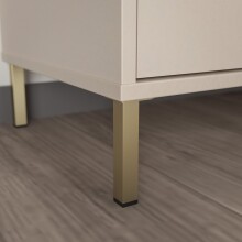 Lowboard >SALVATRICE< 2 Türen, 1 Schub, 1 Fach, in sand - 168,4x48x41,5cm (B/H/T)