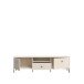 Lowboard >SALVATRICE< 2 Türen, 1 Schub, 1 Fach, in sand - 168,4x48x41,5cm (B/H/T)