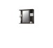 Badezimmerspiegelschrank >CHAMP< in Betonoptik Dunkelgrau - 69,8x68,8x23,2cm (BxHxT)