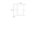 Badezimmerspiegelschrank >CHAMP< in Betonoptik Dunkelgrau - 69,8x68,8x23,2cm (BxHxT)