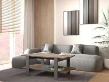 Couchtisch >COFFEE TABLES< in Flagstaff Eiche / Uni...