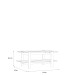 Couchtisch >COFFEE TABLES< in Flagstaff Eiche / Uni Wolfram Grau - 110x45,5x60cm (B/H/T)