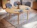 Kulissentisch >COSTA RICA< ausziehbar 165cm, Elegancia Eiche Dekor - 130(165)x77,5x130cm (BxHxT)