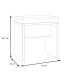 Schminktisch >DALATE< (3-teilig) Catania Eiche / Schwarz  - 190,3x182,6x73,1cm (BxHxT)