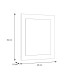 Schminktisch >DALATE< (3-teilig) Catania Eiche / Schwarz  - 190,3x182,6x73,1cm (BxHxT)