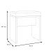 Schminktisch >DALATE< (3-teilig) Catania Eiche / Schwarz  - 190,3x182,6x73,1cm (BxHxT)