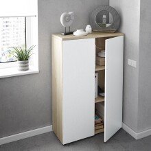 Aktenschrank >OFFICE< 2 Türen, 2 Böden,...