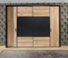 Dreh-/Schwebetürenschrank >DALATE< 4...