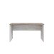 Schreibtisch >DURO< in Pinie Weiss / Eiche Antik - 140x72,2x80cm (BxHxT)