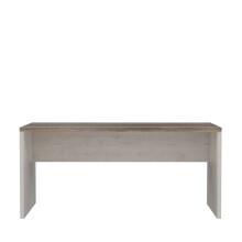 Schreibtisch >DURO< in Pinie Weiss / Eiche Antik -...
