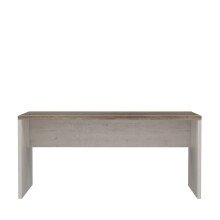 Schreibtisch >DURO< in Pinie Weiss / Eiche Antik -...
