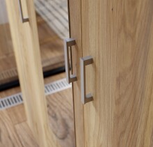 Kleiderschrank >ECONOBOX 2< 3 Türen,2 Schübe, Mauvelle Eiche Dekor - 133,2x210,5x54,2cm (BxHxT)