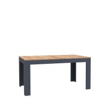 Kulissentisch >BOHOL< ausziehbar bis 206,6cm, Rivera Eiche - 160/206,6x78,2x90,2cm (B/H/T)