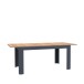 Kulissentisch >BOHOL< ausziehbar bis 206,6cm, Rivera Eiche - 160/206,6x78,2x90,2cm (B/H/T)