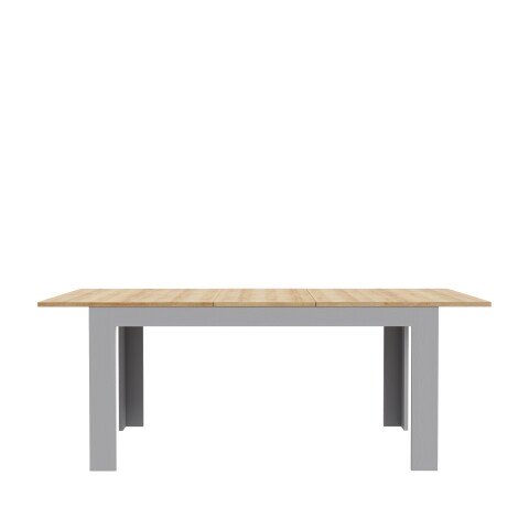 Kulissentisch >BOHOL< ausziehbar bis 206,6cm, Rivera Eiche - 160/206,6x78,2x90,2cm (B/H/T)