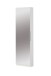 Schuhschrank >CALMA< Spiegeltür, Weiss - 50x179,7x20cm (BxHxT)
