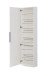 Schuhschrank >CALMA< Spiegeltür, Weiss - 50x179,7x20cm (BxHxT)