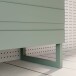 Kommode >BRETANIA< 2 Türen, 2 Schübe, Salbei - 109,9x82,2x41,3cm (B/H/T)