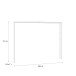 Passepartout >PASSEPARTOUT< in Schlammeiche  - 280,6x215,1x23,8cm (BxHxT)
